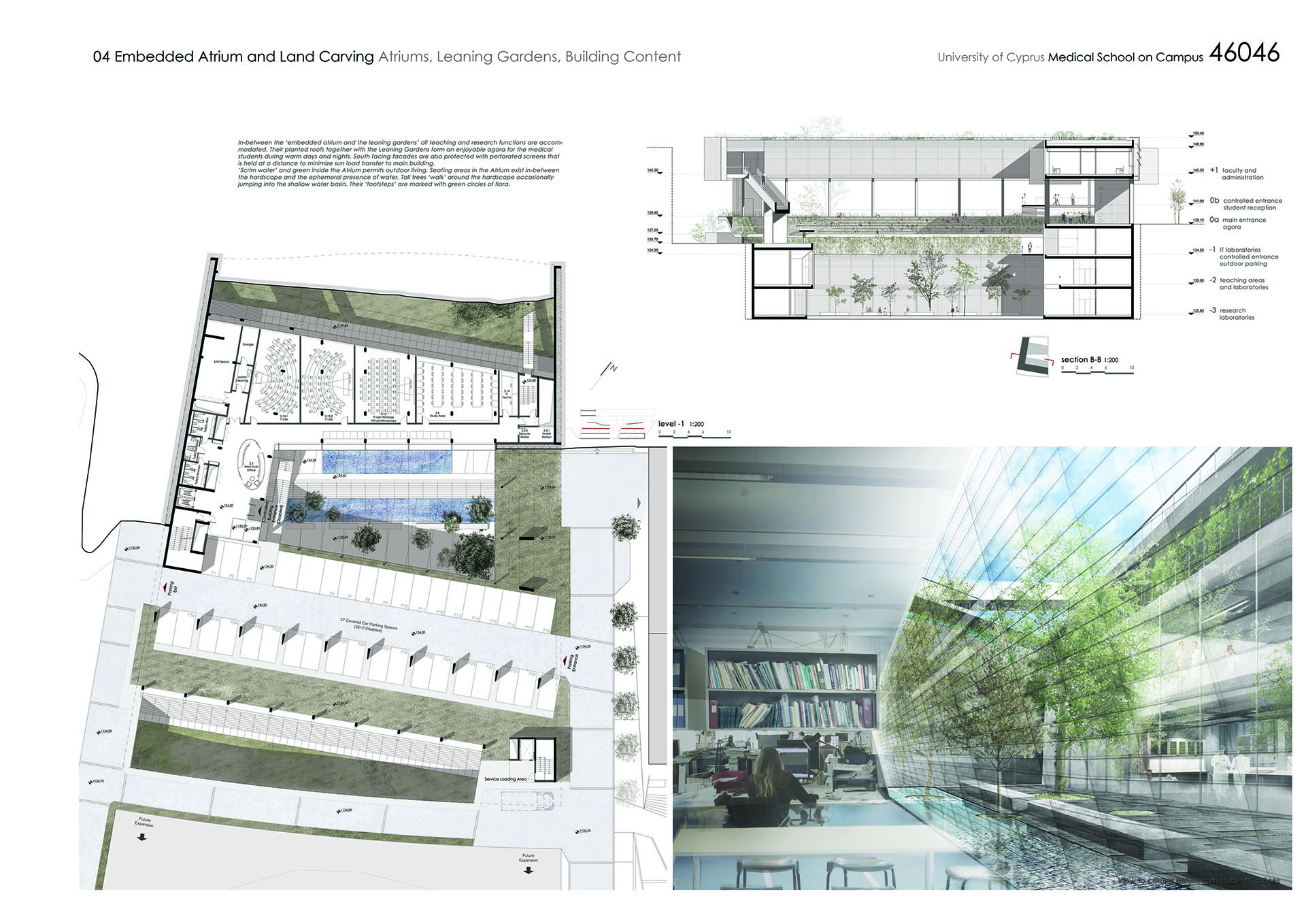 University of Cyprus Med School Architectural Competition - with Ian Ritchie Architects
